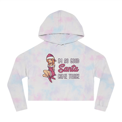 Cute So Good Santa Came Twice hoodie