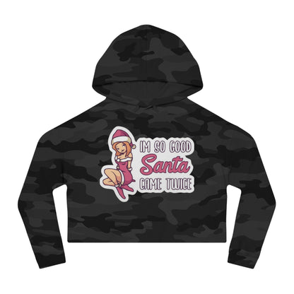 Cute So Good Santa Came Twice hoodie