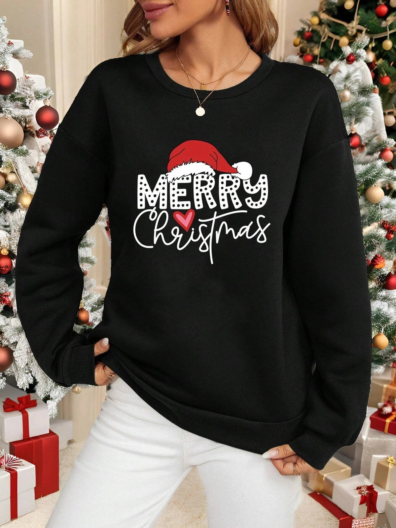 Merry Christmas Women's Pullover